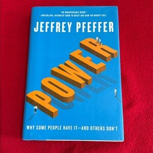 $3 in Bundle Power Jeffrey Pfeffer Hardcover Why Some Have It and Others Don’t
